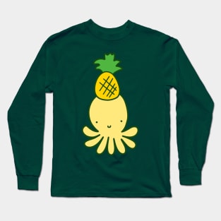 Pineapple Octopus Long Sleeve T-Shirt